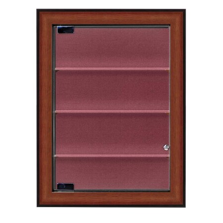 United Visual Products Indoor Enclosed Combo Board, 72"x36", Bronze Frame/White Porc & Apricot UVCB7236BZ-WHTPORC-APRICOT